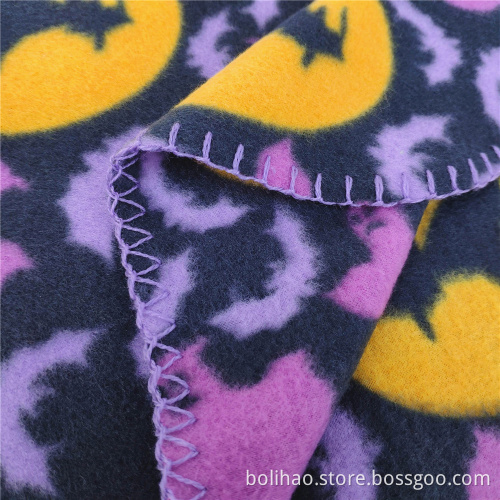 The Best Quality Double Brush Polar Fleece Printing Blanket Bulk Fleece Blanket